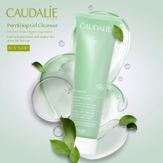 Caudalie Cleanser Gel Ads